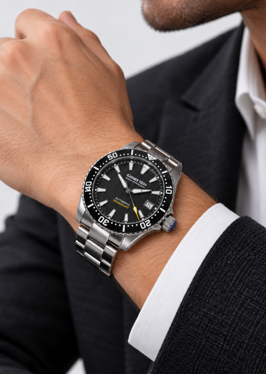 Gjones Tech Submarine Mechanical Timeless Piece Watch