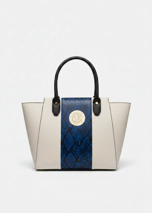 GJC Snake Pattern Satchel