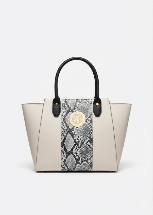 GJC Snake Pattern Satchel