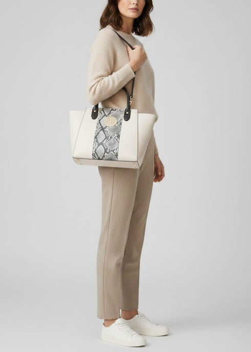 GJC Snake Pattern Satchel