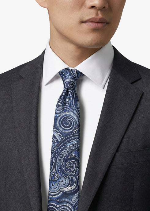 GJones Sovereign Bloom Tie & Pocket Square