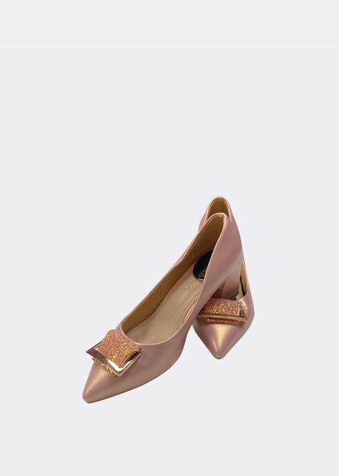 Athena's Buckle Pumps