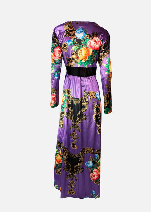 Bohemian Barocco Floral Gown