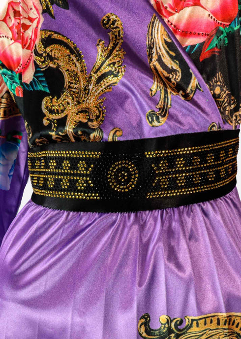 Bohemian Barocco Floral Gown