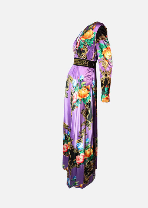 Bohemian Barocco Floral Gown