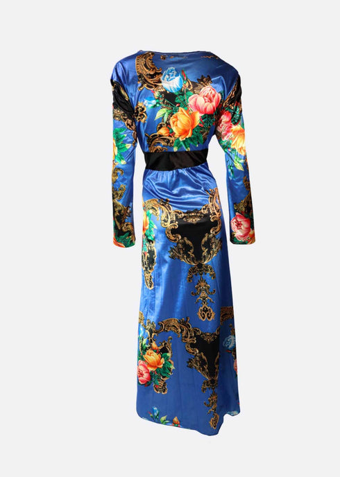 Bohemian Barocco Floral Gown