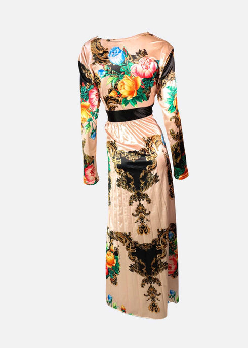 Bohemian Barocco Floral Gown