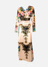 Bohemian Barocco Floral Gown