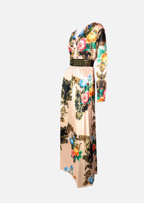 Bohemian Barocco Floral Gown