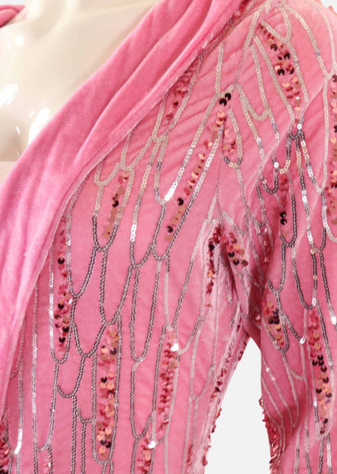 Aquafina Velvet Mermaid Gown