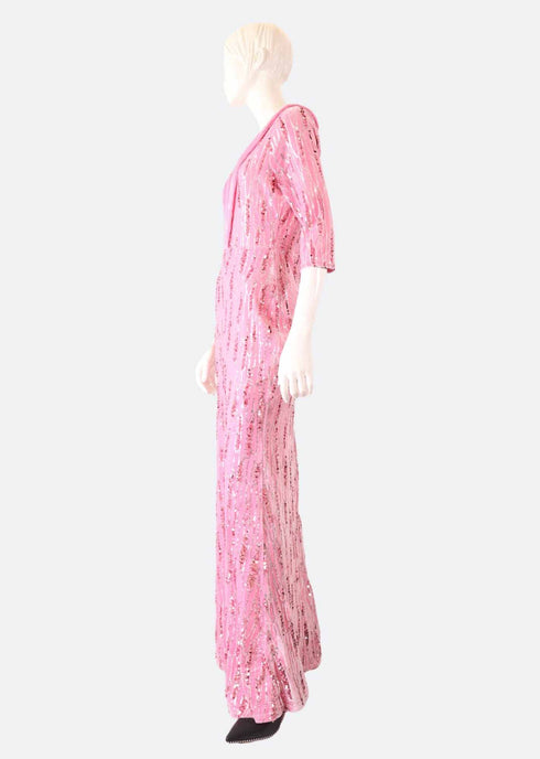 Aquafina Velvet Mermaid Gown