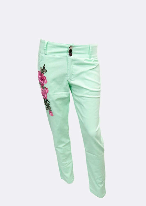 Athena's Rose Stretch Pants