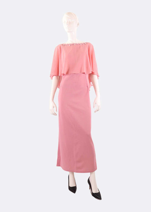 Atlantic Pearls Cape Dress