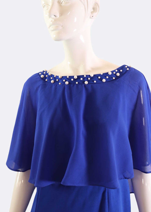 Atlantic Pearls Cape Dress