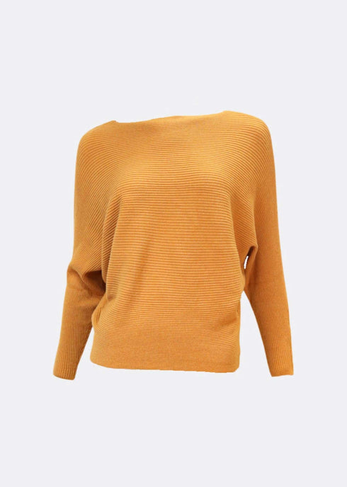 Batwing Knit Blouse
