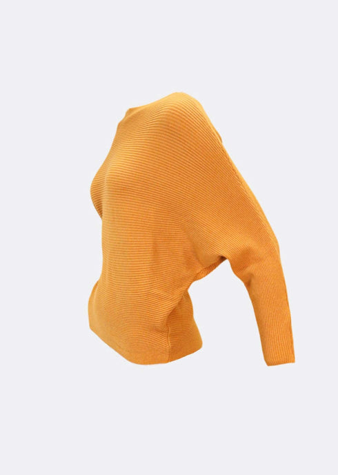 Batwing Knit Blouse