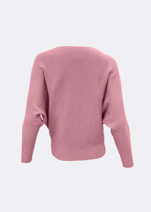 Batwing Knit Blouse