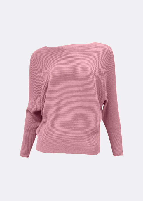Batwing Knit Blouse