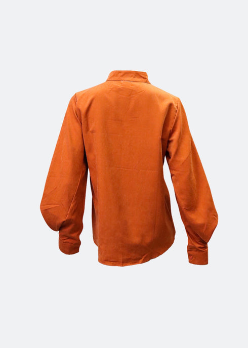 Bishopville Suede Shirt Blouse