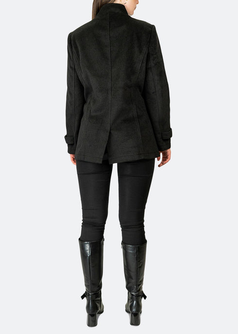 Wool & Cashmere Blend Peacoat