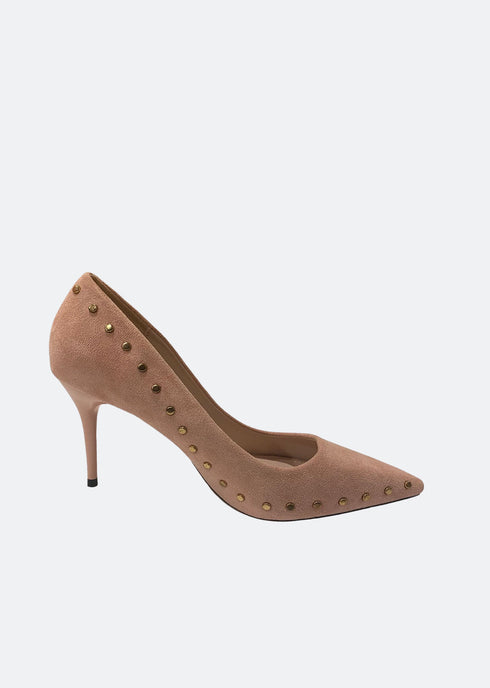 GJones Suede Studded Stiletto