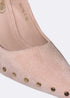 GJones Suede Studded Stiletto