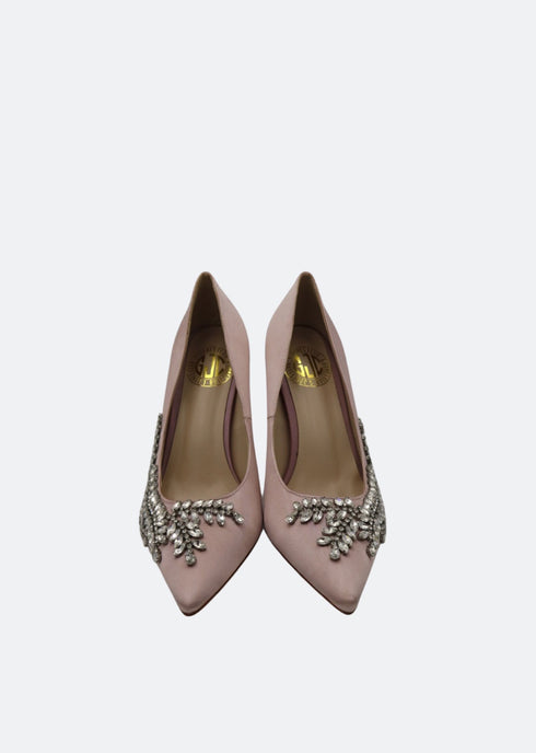 GJones Victorian Crystalline Heels