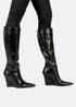 GJones Andrea Wedge Heel Boots