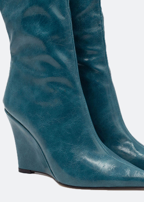 GJones Andrea Wedge Heel Boots
