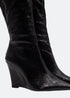 GJones Andrea Wedge Heel Boots