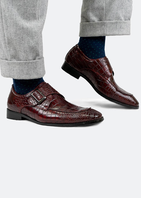 GJones Valentino Single Monk strap