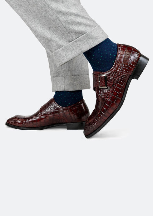 GJones Valentino Single Monk strap