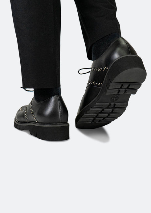 GJones The Topman Full Grain Leather Platforms