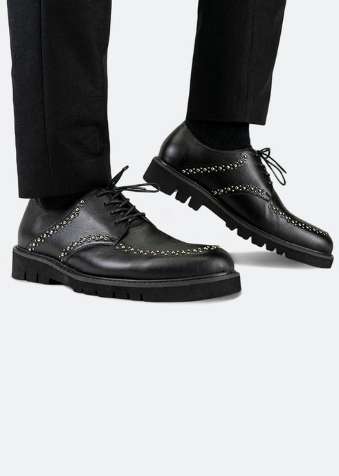 GJones The Topman Full Grain Leather Platforms
