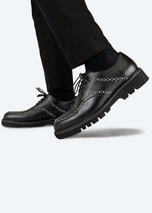 GJones The Topman Full Grain Leather Platforms