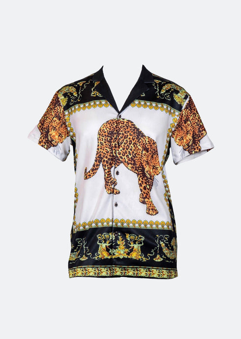 Olympus Leopard Print Shirt