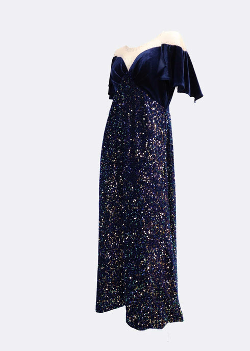 Alexandrite Sequin Gown