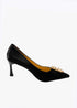 Uriel's Halo Satin Pumps