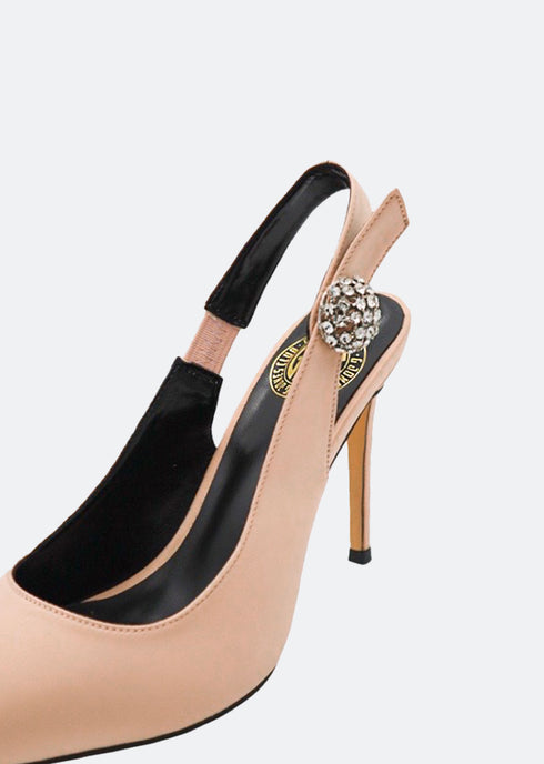 GJones Diamond Slingback Stiletto