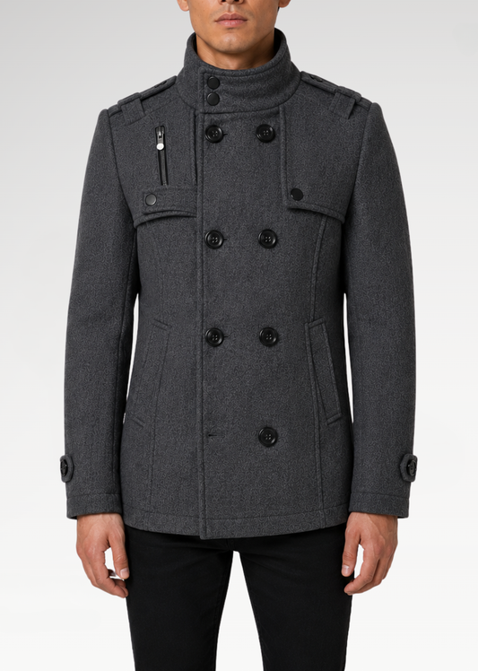 GJones Double Breasted Peacoat