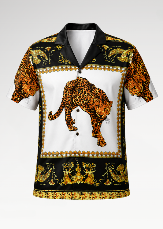 GJones Jaguar Baroque Button Up