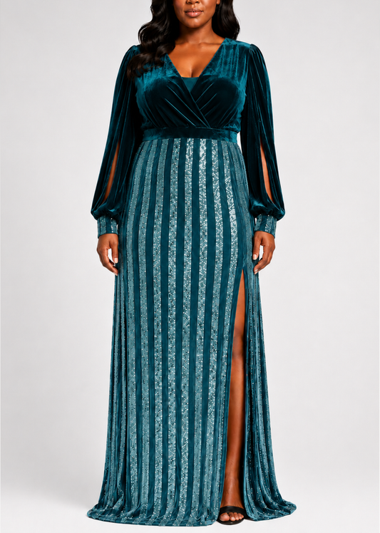 La Victoria Velvet Gown