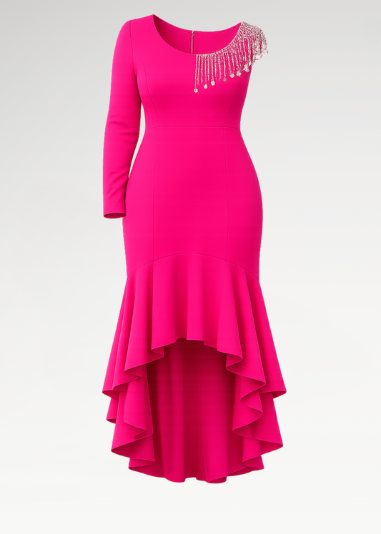 GJones Haute Fuchsia Dress