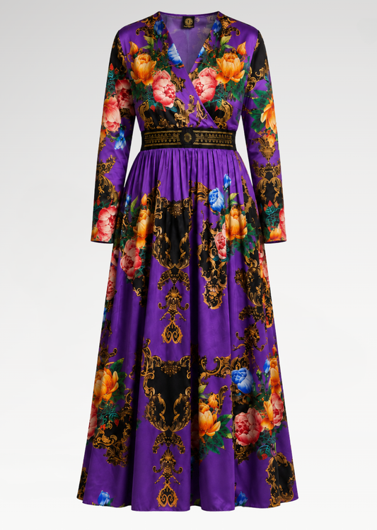 GJC Barocco Floral Gown