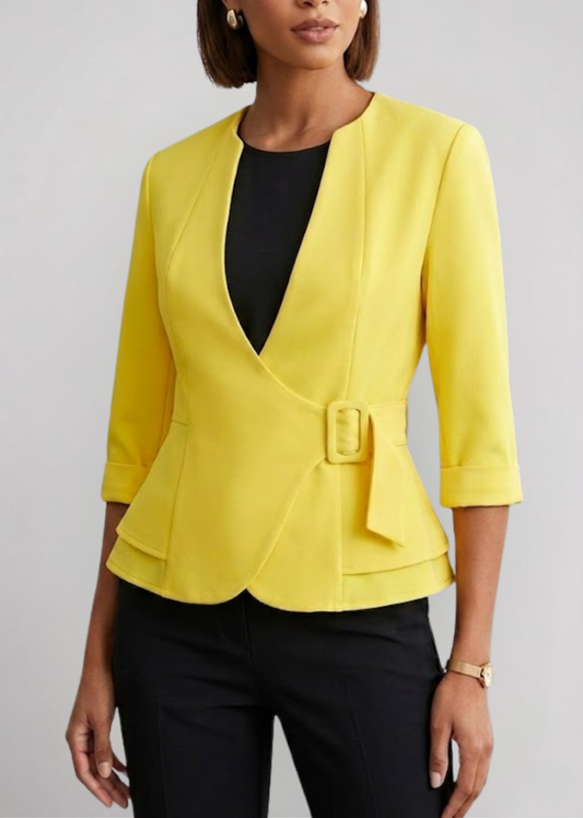 Aurelia Peplum Blazer