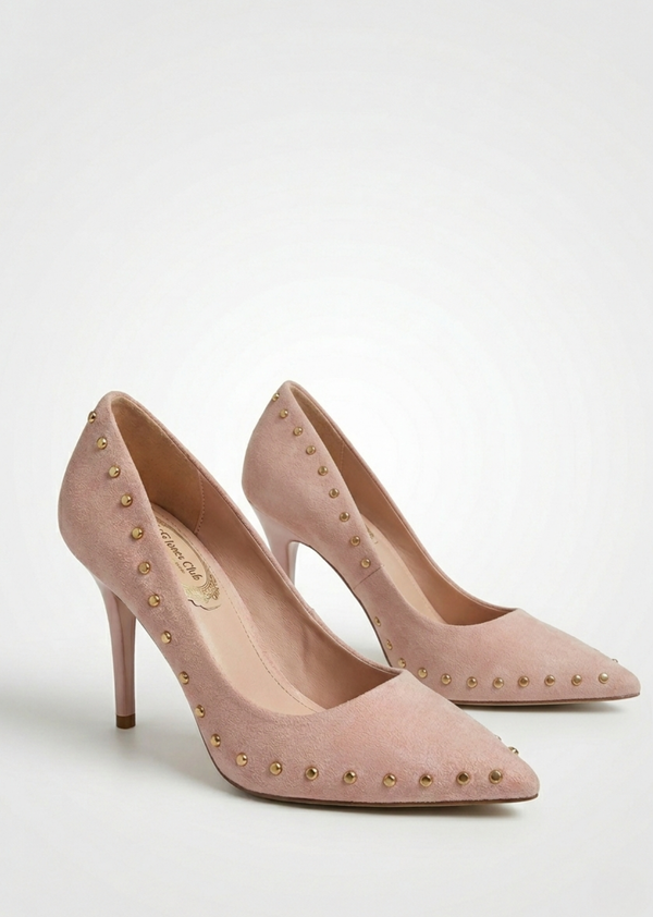 GJones Suede Studded Stiletto