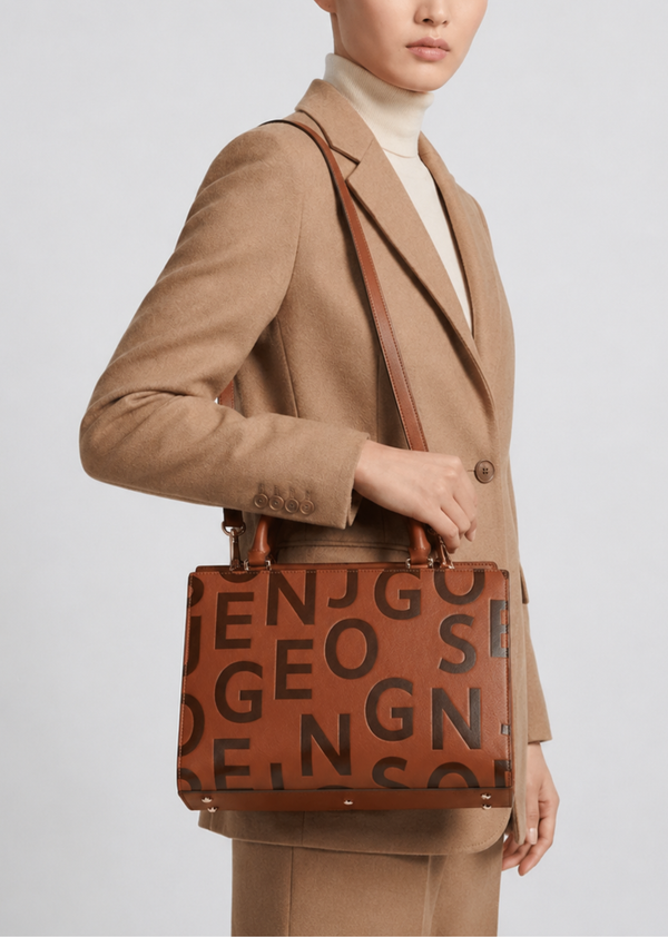 GJones Monogram Handbag
