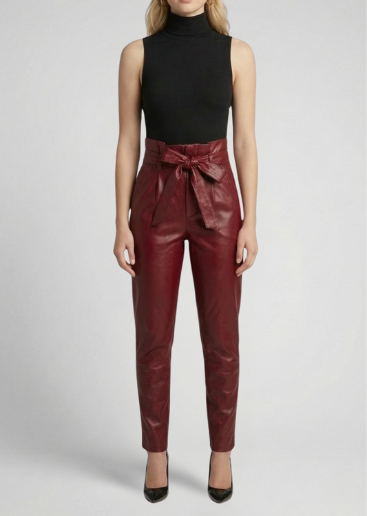 Uptown Girl Leather Pants