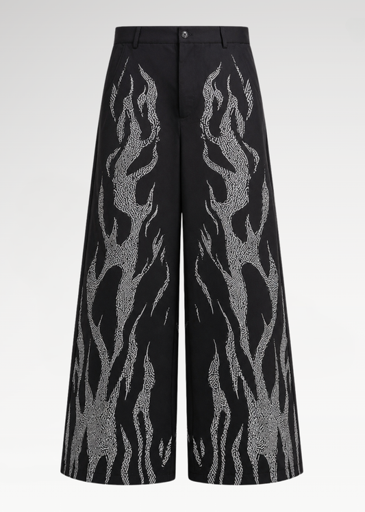 The Silver Phantom Flare Pants