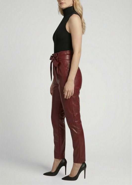 Uptown Girl Leather Pants